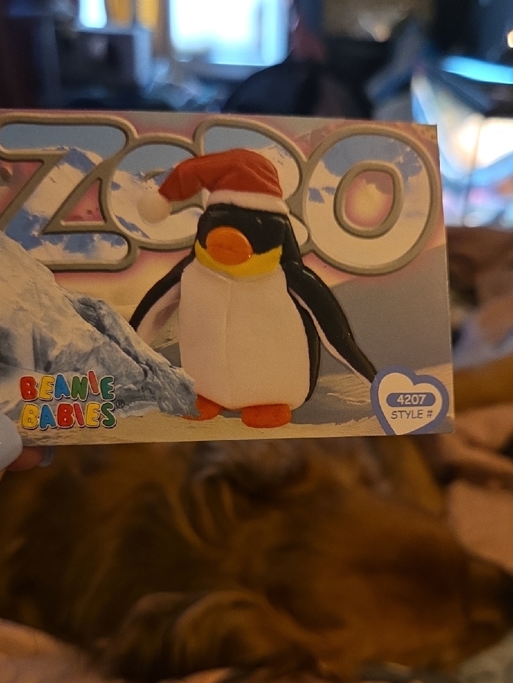 Ty Beanie Baby Zero Collectible Trading Card